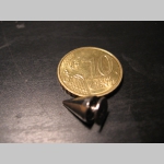 Osteň &scaron;robovac&iacute; niž&scaron;&iacute; ocelov&yacute;, chromovan&yacute; vybij&aacute;k s priemerom 0,8 cm dlzka 1 cm