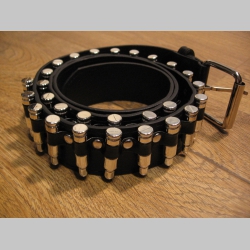 Vyb&iacute;jan&yacute; čierny opasok s akrylovou imit&aacute;ciou n&aacute;bojov materi&aacute;l syntetick&aacute; koža , &scaron;&iacute;rka 3,8cm  r&ocirc;zne dĺžky na v&yacute;ber, konečne op&auml;ť skladom!!