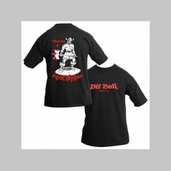 Pit bull TS 04123 čierne tričko obojstranná potlač  100%bavlna 