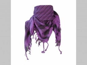 Arafatka hrubá purpurovočierna 100%bavlna