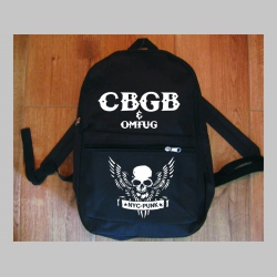 CBGB jednoduchý ľahký ruksak, rozmery pri plnom obsahu cca: 40x27x10cm materiál 100%polyester