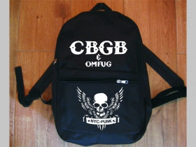CBGB jednoduchý ľahký ruksak, rozmery pri plnom obsahu cca: 40x27x10cm materiál 100%polyester