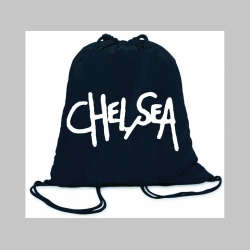 Chelsea ľahké sťahovacie vrecko ( batôžtek / vak ) s čiernou šnúrkou, 100% bavlna 100 g/m2, rozmery cca. 37 x 41 cm