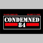 Condemned 84  čierne tepláky s tlačeným logom
