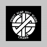 Crass  čierne tepláky s tlačeným logom