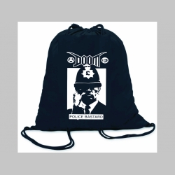 Doom ľahké sťahovacie vrecko ( batôžtek / vak ) s čiernou šnúrkou, 100% bavlna 100 g/m2, rozmery cca. 37 x 41 cm