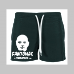 Fantomas is Skinhead Too  - plavkové pánske kraťasy s pohodlnou gumou v páse a šnúrkou na dotiahnutie vhodné aj ako klasické kraťasy na voľný čas