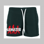 Gangster  - plavky s motívom - plavkové pánske kraťasy s pohodlnou gumou v páse a šnúrkou na dotiahnutie vhodné aj ako klasické kraťasy na voľný čas
