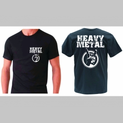 Heavy Metal  pánske tričko 100 %bavlna s obojstranným logom, značka Fruit of The Loom