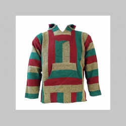 " MEXICO " hrubá bundomikina s kapucou "Klokanka " 80%bavlna 20%polyester farba: žlto-zeleno-červená