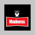 Madness  čierne teplákové kraťasy s tlačeným logom