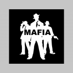 Mafia mikina s kapucou stiahnutelnou šnúrkami a klokankovým vreckom vpredu 