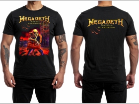 Megadeth čierne p&aacute;nske tričko materi&aacute;l 100% bavlna