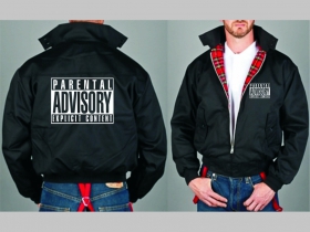 Parental Advisory Bunda Harrington s hrejivou podšívkou farby RED TARTAN, obojstranné logo (s kapucou iba v čiernej farbe je za 42,90euro) 