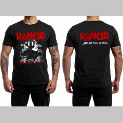 Rancid čierne p&aacute;nske tričko materi&aacute;l 100% bavlna