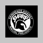 Sharp Skinhead against racial prejudice  hrubá mikina na zips s kapucou stiahnuteľnou šnúrkami 