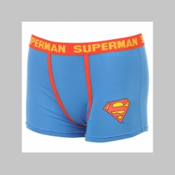 Superman, pánske "boxerky" modré 95%bavlna 5%elastan 