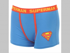 Superman, pánske "boxerky" modré 95%bavlna 5%elastan 