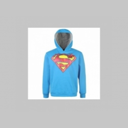 Superman, dámska modrá mikina 35%bavlna 65%polyester 
