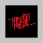 Thrash Metal  čierne teplákové kraťasy s tlačeným logom