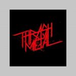 Thrash Metal - čierna zimná letecká bunda BOMBER s límcom, typ CWU z pevného materiálu s masívnym zipsom na zapínanie 100%nylón, čiastočne vodeodolná