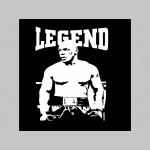 Legend TYSON  čierne teplákové kraťasy s tlačeným logom