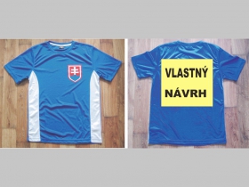 Junior - Detský futbalový dres VLASTNÝ NÁVRH NA CHRBÁT Futbalový dres Slovensko - Slovakia, značka Donnay