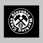Working Class Slovakia  čierne tepláky s tlačeným logom