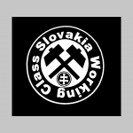 Working Class Slovakia - čierna zimná letecká bunda BOMBER typu MA-1 z pevného materiálu s masívnym zipsom na zapínanie 100%nylón, čiastočne vodeodolná