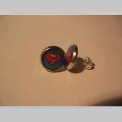 Superman, náušnica, priemer 0,9mm (cena za 1ks!)